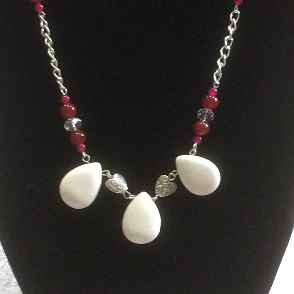 Beautiful natural stone necklace